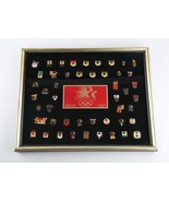 1984 Olympique Broche Ensemble Édition Limitée Sponsor Corporate Numéro Los - $385.64