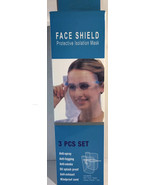 Face shield protective isolation mask anti-spray anti-fogging anti-smoke... - $5.25 CAD