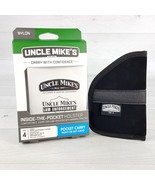 Uncle Mike&#39;s 87444 Inside the Pocket Holster Subcompact 9mm 40 Autos Siz... - $12.60