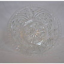 Cut Glass Crystal Bowl - 11 inch diameter - £38.79 GBP