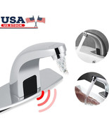 Touchless Faucet Bathroom Basin Sink Automatic Smart Infrared Sensor Fau... - $51.99