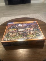 White Mountain Halloween House 1000 Finest Quality Larger Pieces Puzzle - $23.76