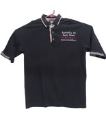 Vintage Rockabilly US Music Shows 3 Button Short Sleeve Polo Shirt Size ... - £77.09 GBP
