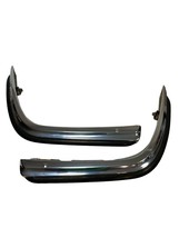 73-80 MERCEDES W116 450SEL FRONT UPPER BUMPER CHROME TRIM OEM PAIR - $79.20