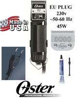 Oster PRO Hair Stylist Barber A5 220v-240v Classic 97 (76) Clipper&amp;0000 Blade - £201.48 GBP