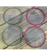 Set of 4 5 1/8&quot; Stainless Steel Wire Diffusion Single Double Full Half S... - $40.37 CAD