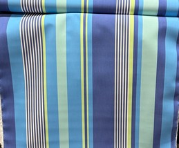 SUNBRELLA MULTICOLOR NAVY SHADE MARINE OUTDOOR WATERPROOF FABRIC 47&quot; WID... - $221.75 MXN