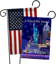Untied We Stand Las Vegas - Impressions Decorative USA - Applique Garden Flags P - £24.75 GBP