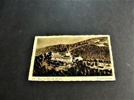 Mont Sainte-Odile, Vosges Mountains in Alsace, France-1938, Postmarked Postcard. - £5.96 GBP