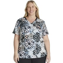 Dickies EDS Scrubs Top For Women V-Neck Print DK876 Size XS / XCH - $364.70 MXN