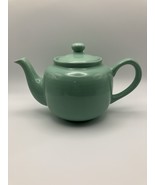 Old Amsterdam Porcelain Works 1701 16 Oz  Sea Foam Green Tea Pot Office ... - $222.70 MXN