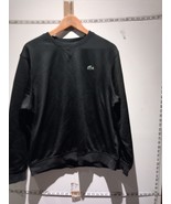 Lacoste Sport Swearshirt Black Long Sleeve Size XL Express Shipping - £26.14 GBP