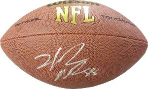 Hakeem Nicks signed NFL Wilson Rep Football - $59.95