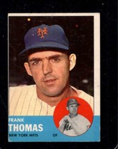 1963 Topps #495 Frank Thomas Good+ Sp Mets *X108810 - £10.35 GBP