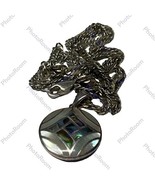 Abalone Sea Pearl Shell Pendant Silver Necklace - $1,021.03 MXN