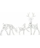 Puleo 315-YD0819L/3 Buck, Doe and Baby Deer 3-Pc. Set, LED White Lights - - $331.06 CAD