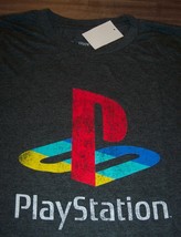 VINTAGE STYLE PLAYSTATION Video Game System T-Shirt MENS LARGE NEW w/ TA... - £15.65 GBP