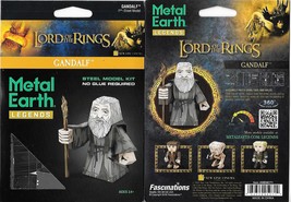 Lord of The Rings Gandalf Metal Earth Legends 3-D Laser Cut Steel Model ... - £10.62 GBP