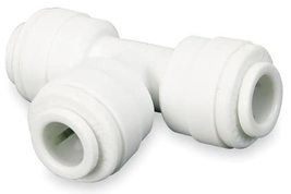 IPW Industries Inc-John Guest - Acetal Union Tee Quick Connect Fitting 1/4&quot; OD/S - £2.98 GBP