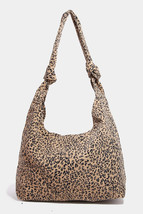 Fame Leopard Knotted Strap Shoulder Bag - $30.00