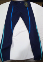 Nike Legendary Training Tight Fit Pants Navy Blue Sz Small - £78.79 GBP
