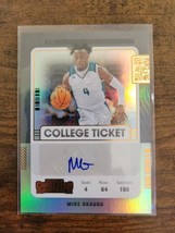 2021-2022 Panini Contenders Draft Picks #CT-MOK Mike Okauru - Auto - NBA - £6.23 GBP