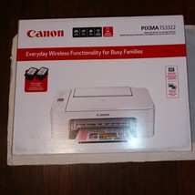 Canon Pixma TS3322 Wireless All In One Printer Scanner Copier Ink Included - $62.39