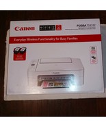 Canon Pixma TS3322 Wireless All In One Printer Scanner Copier Ink Included - £49.06 GBP
