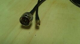 US MADE   LMR-200  (RF200)   N male to SMA R/P Coax Cable   3 FT - $12.00