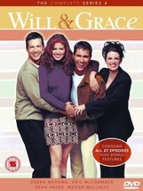 Will And Grace: The Complete Series 4 DVD (2004) Woody Harrelson, Burrows (DIR)  - £14.95 GBP