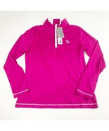 Tampa Bay Rays Women’s Cutter And Buck 1/4 Zip Pullover Pink Size Medium... - $370.62 MXN