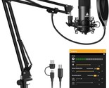 Au-A04E, A Black Podcast Microphone From Maono, Comes With A Usb, And Si... - $77.97