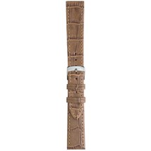 Morellato Kajman Alligator Grain Genuine Calf Leather Watch Strap - White - 12mm - £24.19 GBP
