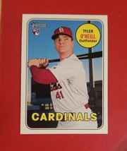 2018 Topps Heritage Tyler O&#39;neill Rookie Rc #612 Free Shipping - £1.55 GBP