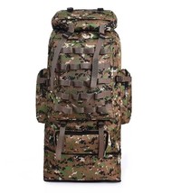 100L Large Capacity Outdoor  Backpack Mountaineering  Camping Hi  Molle Water-re - £141.65 GBP