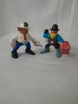Vintage Fisher Price Great Adventures Western Figures Lot Of 2 Sheriff Bandit - £13.21 GBP