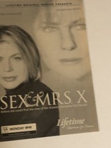 Sex &amp; Mrs X Tv Guide Print Ad Linda Hamilton Jacqueline Bissett TPA8 - £4.74 GBP