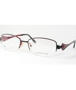 OU 24.336.03 Black /Wine Red UNIQUE RARE EYEGLASSES GLASSES 52-18-135mm ... - $71.28