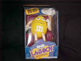 M&M's Lazy Boy Candy Dispenser With Box and Candy - $19.79