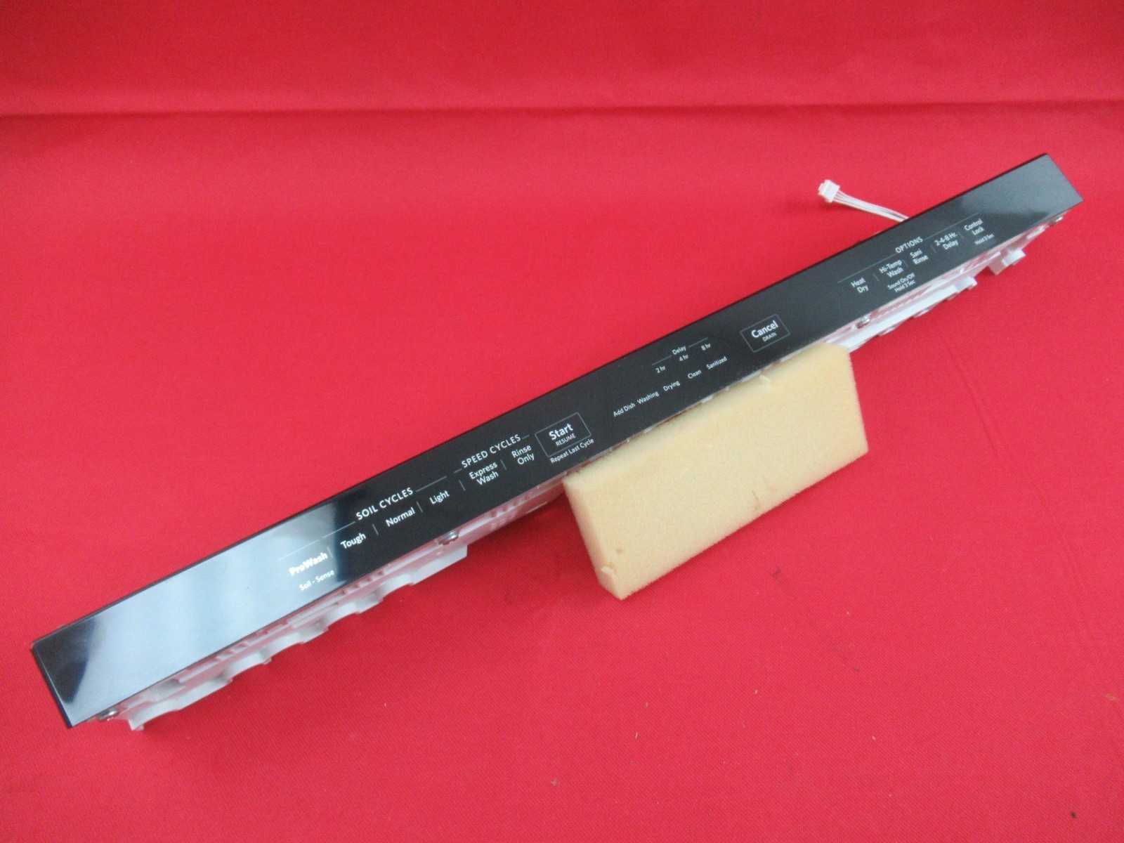 KitchenAid Dishwasher Control Panel Assembly  W10903576  W10686309 Item image 2