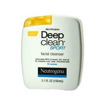Neutrogena Deep Clean Sport Facial Cleanser 5.1 FL OZ - £18.01 GBP