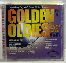 Golden Oldies 8 - Greatest Rock N Roll Hits 50’s &amp; 60’s CD New Sealed - £10.05 GBP