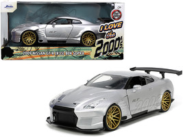 2009 Nissan GT-R (R35) Ben Sopra Silver &quot;I Love the 2000&#39;s&quot; Series 1/24 ... - $38.99