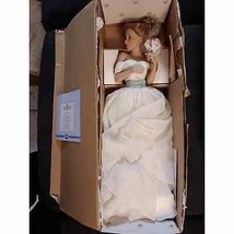 The Ashton Drake Galleries Summer Dream Porcelain Blonde Hair Bride Doll - $86.60