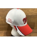 Washington Nationals New Era FBI / CIA 39THIRTY Flex Hat Size L/XL - $14.25