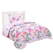 2 Piece Kids Bedspread Quilts Set Throw Blanket For Teens Boys Girls Bed... - £52.68 GBP