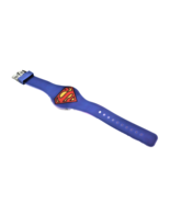 DC Comics Superman Classic symbol blue LED Watch - $364.28 MXN