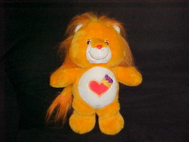 13&quot; Brave Heart Lion Care Bear Plush Toy Play Along 2004 Super Nice - $59.39
