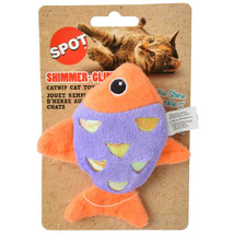 Spot Shimmer Glimmer Fish Catnip Toy 1 count Spot Shimmer Glimmer Fish Catnip To - £10.70 GBP