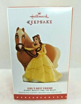 Hallmark 2015 Ornament Disney A Girls Best Friend Beauty &amp; The Beast  - $34.99